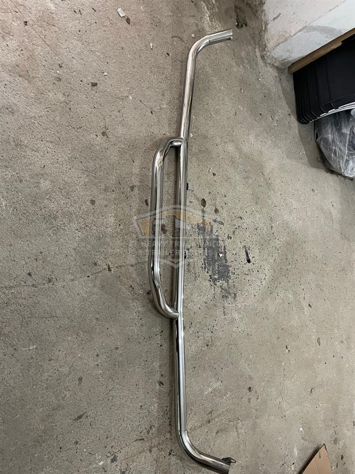 Mercedes Benz Axor Bumper Lower Chrome Pipe Moustache