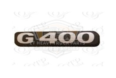 SCANIA LOWER GRILLE BADGE G400 NEW MODEL