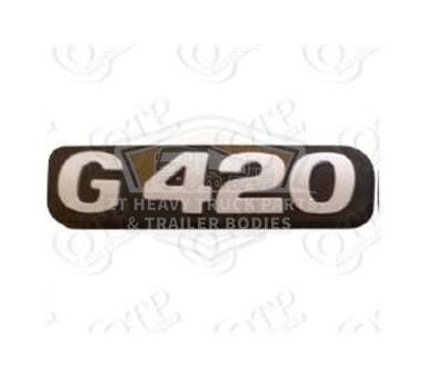 SCANIA LOWER GRILLE BADGE G420 NEW MODEL